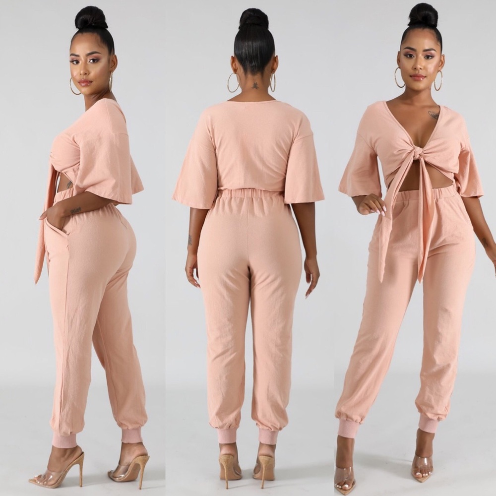 Malia Tie Jumpsuit